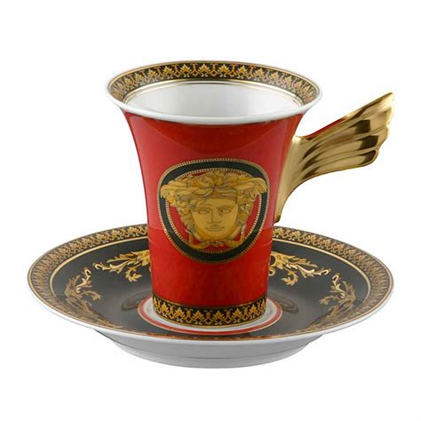 versace coffee cups replica|versace medusa drinking glasses.